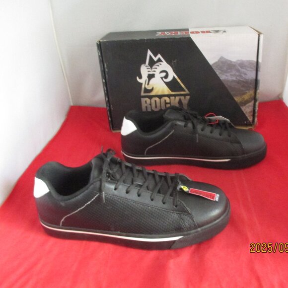 ROCKY Men's Skate - Low Nano Comp Toe Work Shoe $130 - US Size 11 - Black - 1332 - Picture 2 of 12